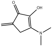 3-Dimethylamino-2-hydroxy-5-methylene-2-cyclopenten-1-one,63937-30-4,结构式