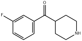 4-(3-FLUOROBENZOYL)PIPERIDINE Structure