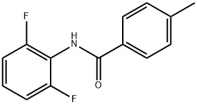 Benzamide, N-(2,6-difluorophenyl)-4-methyl- (9CI) Struktur
