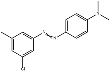 p-[(3-Chloro-p-tolyl)azo]-N,N-dimethylaniline,63951-11-1,结构式