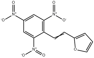 2-[2-(2,4,6-Trinitrophenyl)vinyl]furan Structure