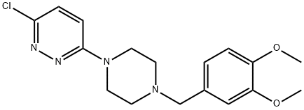1-(6-Chloro-3-pyridazinyl)-4-(3,4-dimethoxybenzyl)piperazine|