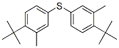 Bis(4-tert-butyl-3-methylphenyl) sulfide Struktur