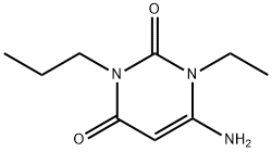 6-Amino-1-ethyl-3-propyluracil Structure