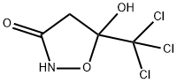 5-(TRICHLOROMETHYL)-4,5-DIHYDROISOXAZOLE-3,5-DIOL 化学構造式