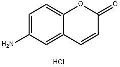 6-氨基香豆素盐酸盐, 63989-79-7, 结构式