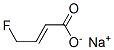 4-Fluoro-2-butenoic acid sodium salt Struktur