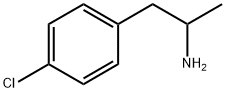 p-Chloroamphetamine Struktur