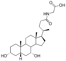 Glycochenodeoxycholic Acid Structure