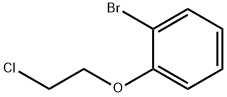 2-(2-CHLOROETHOXY)-BROMOBENZENE,64010-12-4,结构式