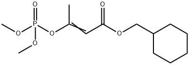 3-(Dimethoxyphosphinyloxy)-2-butenoic acid cyclohexylmethyl ester|
