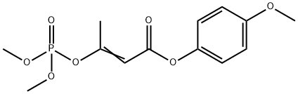 3-[(Dimethoxyphosphinyl)oxy]-2-butenoic acid 4-methoxyphenyl ester|