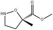5-Isoxazolidinecarboxylicacid,5-methyl-,methylester,(S)-(9CI) Structure