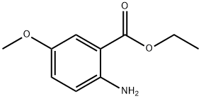 2-アミノ-5-メトキシ安息香酸エチル 化学構造式