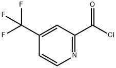 2-Pyridinecarbonyl chloride, 4-(trifluoromethyl)- (9CI) Structure