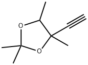 1,3-Dioxolane,  4-ethynyl-2,2,4,5-tetramethyl-,64031-35-2,结构式