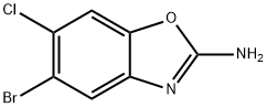 5-Bromo-6-chloro-2-benzoxazolamine Structure