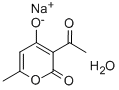 脱氢乙酸钠盐一水合物,64039-28-7,结构式