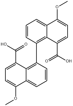 5,5'-dimethoxy-1,1'-binaphthalene-8,8'-dicarboxylic acid