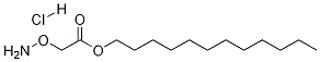 DODECYL 2-AMINOOXYACETATE HCL 化学構造式