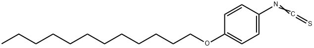 4-Dodecyloxyphenyl isothiocyanate Struktur