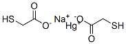 SODIUMMETHYLMERCURICTHIOGLYCOLLATE Structure