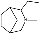2-Ethyl-3-methyl-3-azabicyclo[3.2.1]octane Struktur