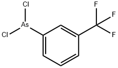 Dichloro(m-trifluoromethylphenyl)arsine,64048-90-4,结构式