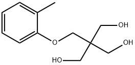 2-(ヒドロキシメチル)-2-(o-トリルオキシメチル)-1,3-プロパンジオール 化学構造式