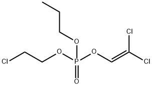 (2-Chloroethyl)(2,2-dichlorovinyl)propyl=phosphate|