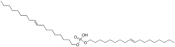 di-9-octadecenyl hydrogen phosphate Struktur