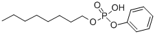 Octylphenyl acid phosphate 化学構造式