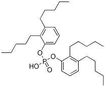 bis(dipentylphenyl) hydrogen phosphate Structure