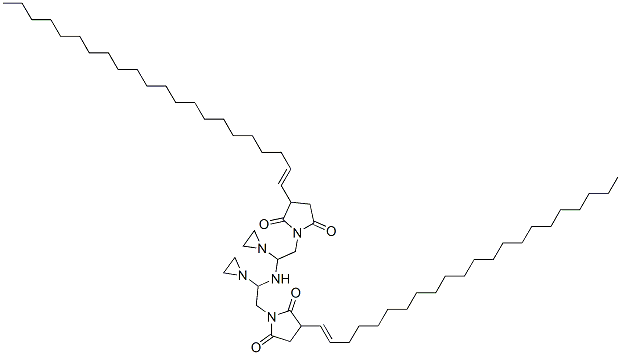 1,1'-[iminobis(ethyleneiminoethylene)]bis[3-(docosenyl)pyrrolidine-2,5-dione]|1,1'-[亚氨基双(2,1-亚乙基亚氨基-2,1-亚乙基)]双[3-(二十二烯基)]-2,5-吡咯烷二酮