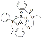 Phosphoric acid tris(phenylethoxyphosphinyl) ester,64058-56-6,结构式