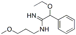 2-Ethoxy-N1-(3-methoxypropyl)-2-phenylacetamidine Structure