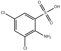 2-Amino-3,5-dichlorobenzenesulfonic acid Structure