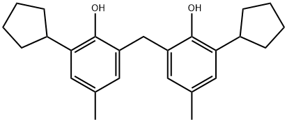 2,2'-메틸렌비스[6-사이클로펜틸-p-크레졸]