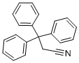3,3,3-トリフェニルプロパンニトリル 化学構造式
