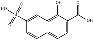 1-hydroxy-7-sulfo-2-naphthoic acid,6407-91-6,结构式
