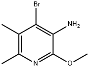 3-Pyridinamine,4-bromo-2-methoxy-5,6-dimethyl- 结构式