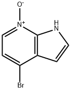 1H-Pyrrolo[2,3-b]pyridine, 4-broMo-, 7-oxide Struktur