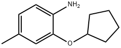 Benzenamine, 2-(cyclopentyloxy)-4-methyl- (9CI)|