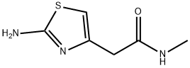 2-(2-Amino-1,3-thiazol-4-yl)-N-methylacetamide,640768-50-9,结构式