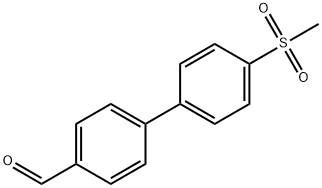 4-(4-Methanesulfonylphenyl)benzaldehyde Struktur