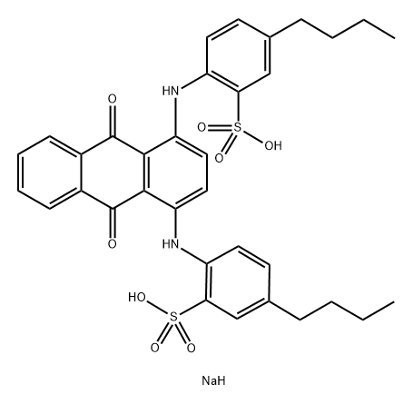 アシッドグリーン27 化学構造式