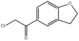 5-Chloroacetyl-2,3-dihydrobenzofuran Struktur