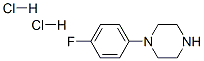 1-(4-Fluorophenyl)piperazine dihydrochloride Struktur
