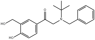 2-[(1,1-DIMETHYLETHYL)(PHENYLMETHYL)AMINO]-1-[4-HYDROXY-3-(HYDROXY-METHYL)PHENYL]ETHANONESALBUTAMOL|2-[(1,1-二甲基乙基)(苯基甲基)氨基]-1-[4-羟基-3-(羟基-甲基)苯基]乙酮沙丁胺醇