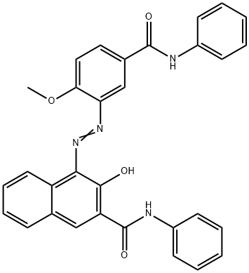 3-ヒドロキシ-4-[[2-メトキシ-5-[(フェニルアミノ)カルボニル]フェニル]アゾ]-N-フェニル-2-ナフタレンカルボアミド